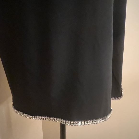 Joseph Ribkoff Black Tunic with crystal embellishments and ladder sleeves, 16 - Picture 9 of 9